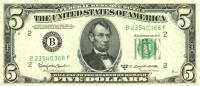 Gallery image for United States p438d: 5 Dollars